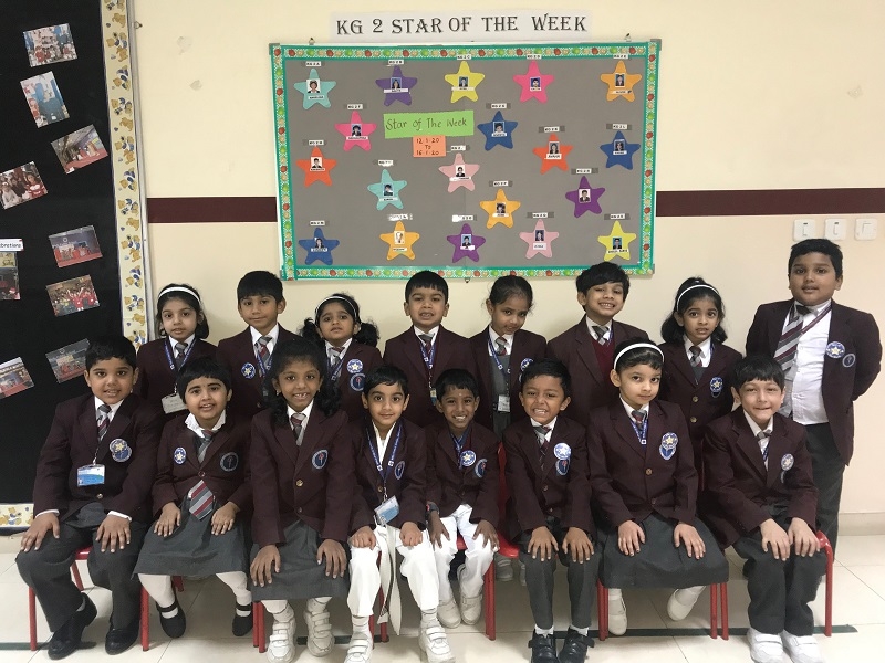 KG II Star of the week (12th January  to 16th January, 2020)